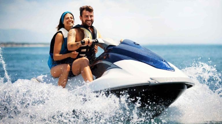 Jet Skis with Couple