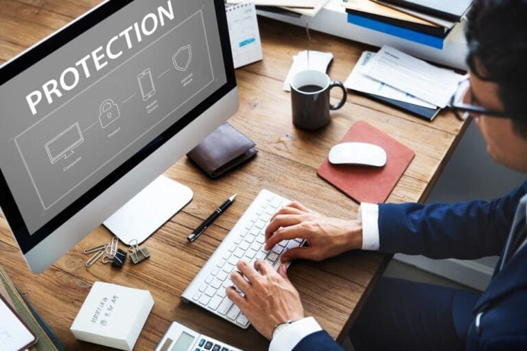 Surety bonds 1 computer security system data protection graphic