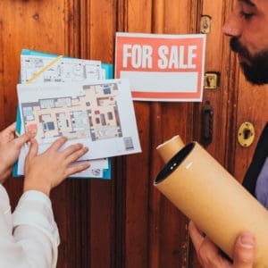 real estate agents plans sale