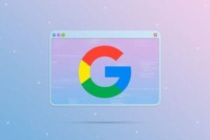 google logo icon browser window with elements program
