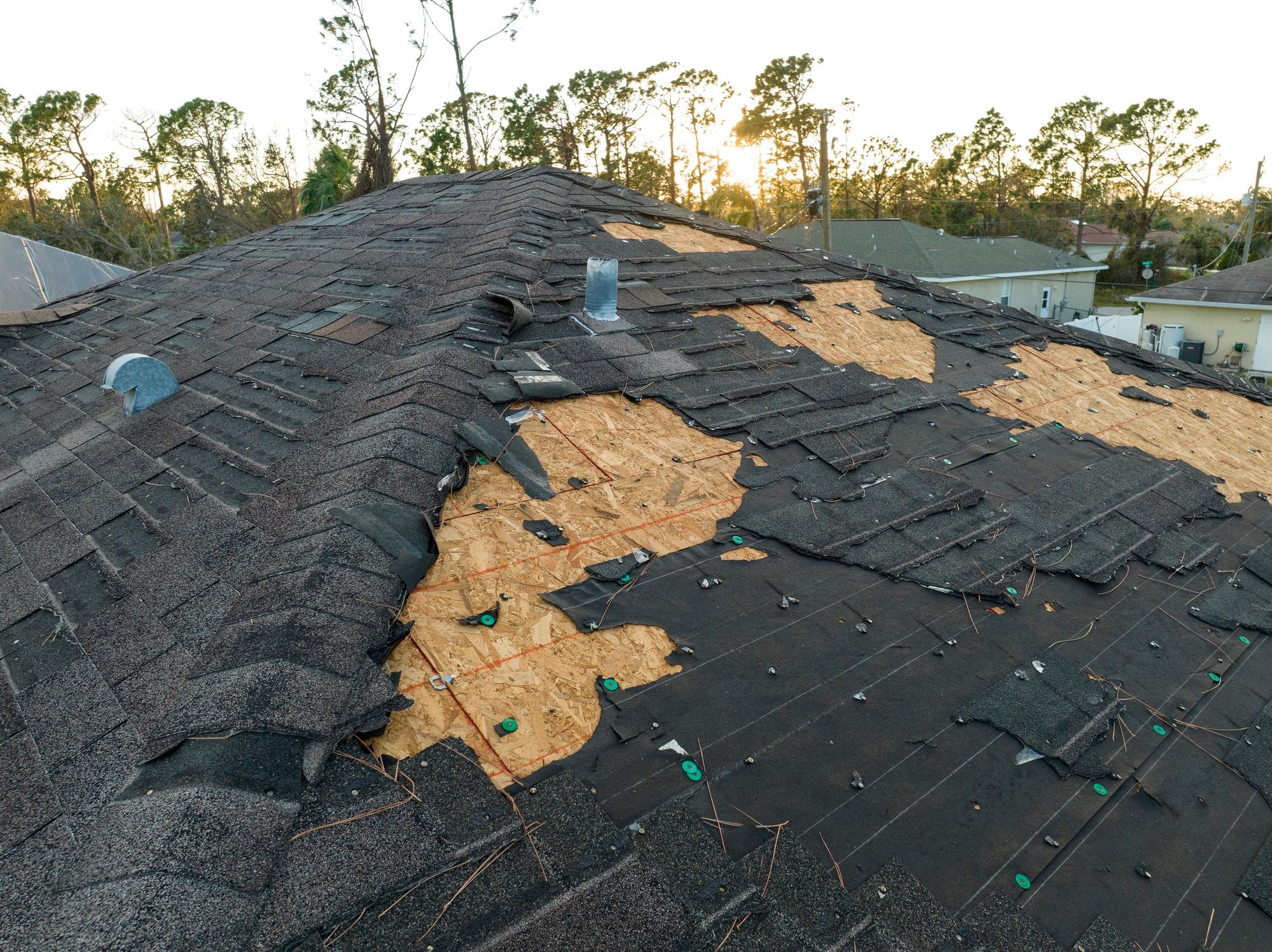 Hurricane Ian Roof Damage